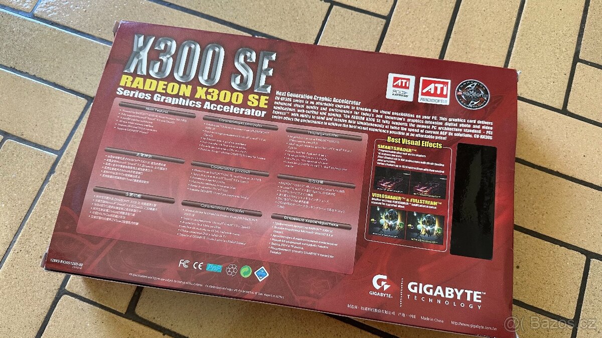 RETRO HW / ATI Radeon X300 SE / 128MB / Kompletní balení - 8