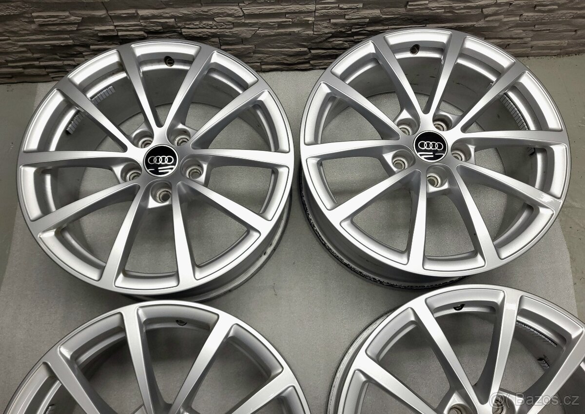 17" Originál Audi A6 5x112 VW Škoda Seat - 8