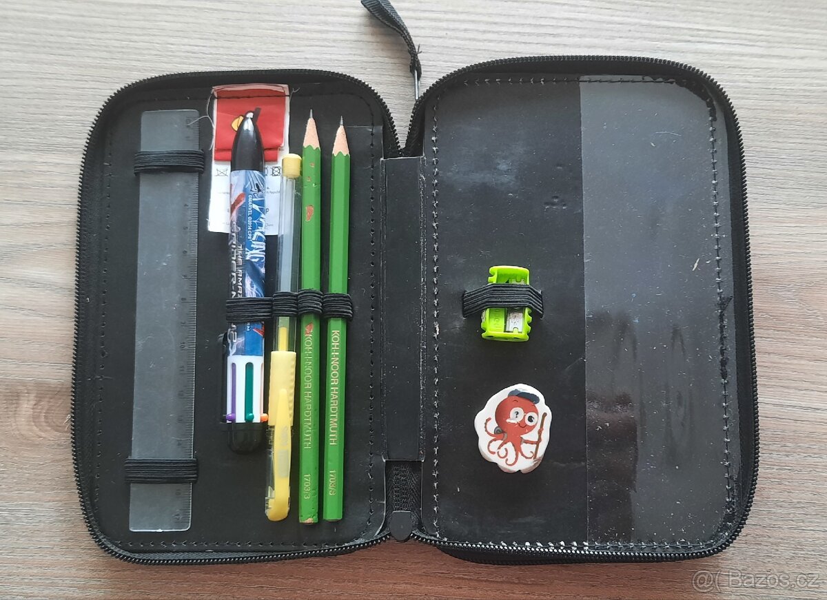Vybavený 2x školní penál - 8