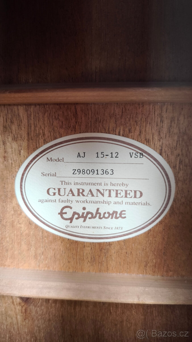 Elektroakustická kytara Epiphone - 8