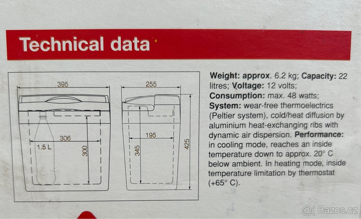 Prodám autochladnicku WAECO - 8