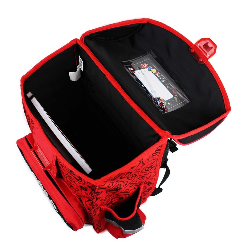 Nová školní aktovka, batoh, taška do školy, motiv fotbal - 8