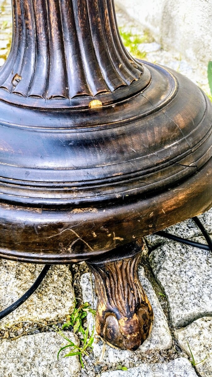 Starožitná podlahová lampa - 8