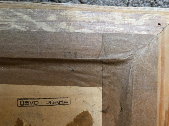 STARÝ OBRAZ ZÁTIŠÍ S OVOCEM+OŘECHY, RADOVÁ, OLEJ NA DESCE - 8