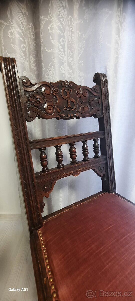 ŽIDLE - starožitná - 8