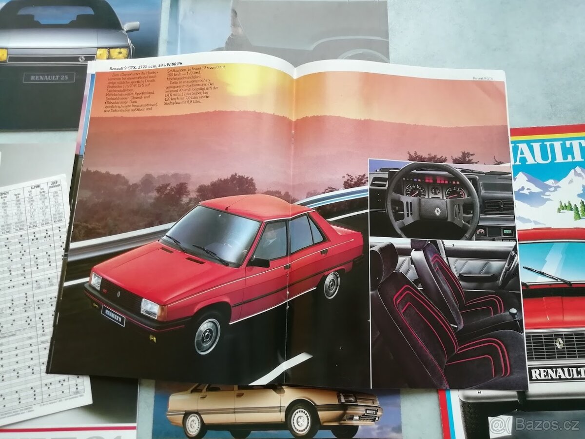 Katalogy Renault 9, 21, 25 - 8