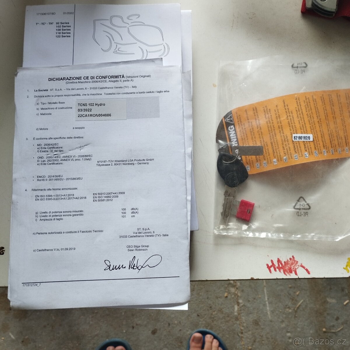 Prodám zahradní traktor - 8