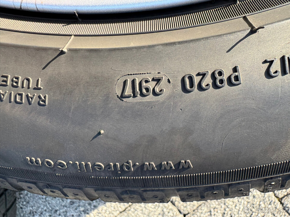 BMW X3 originál ALU kola + zimní pneu 245/50 R18 - 8