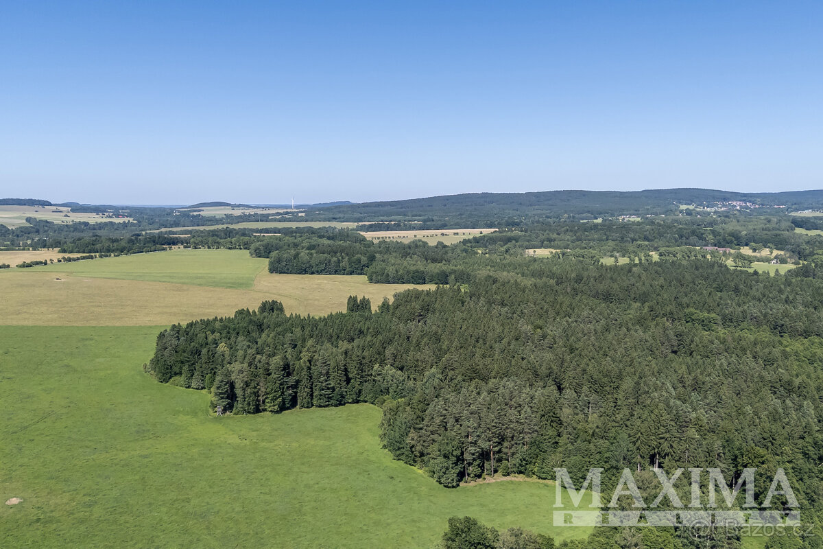 Pozemek o ploše 6397 m2 - Krásný Les, - 8