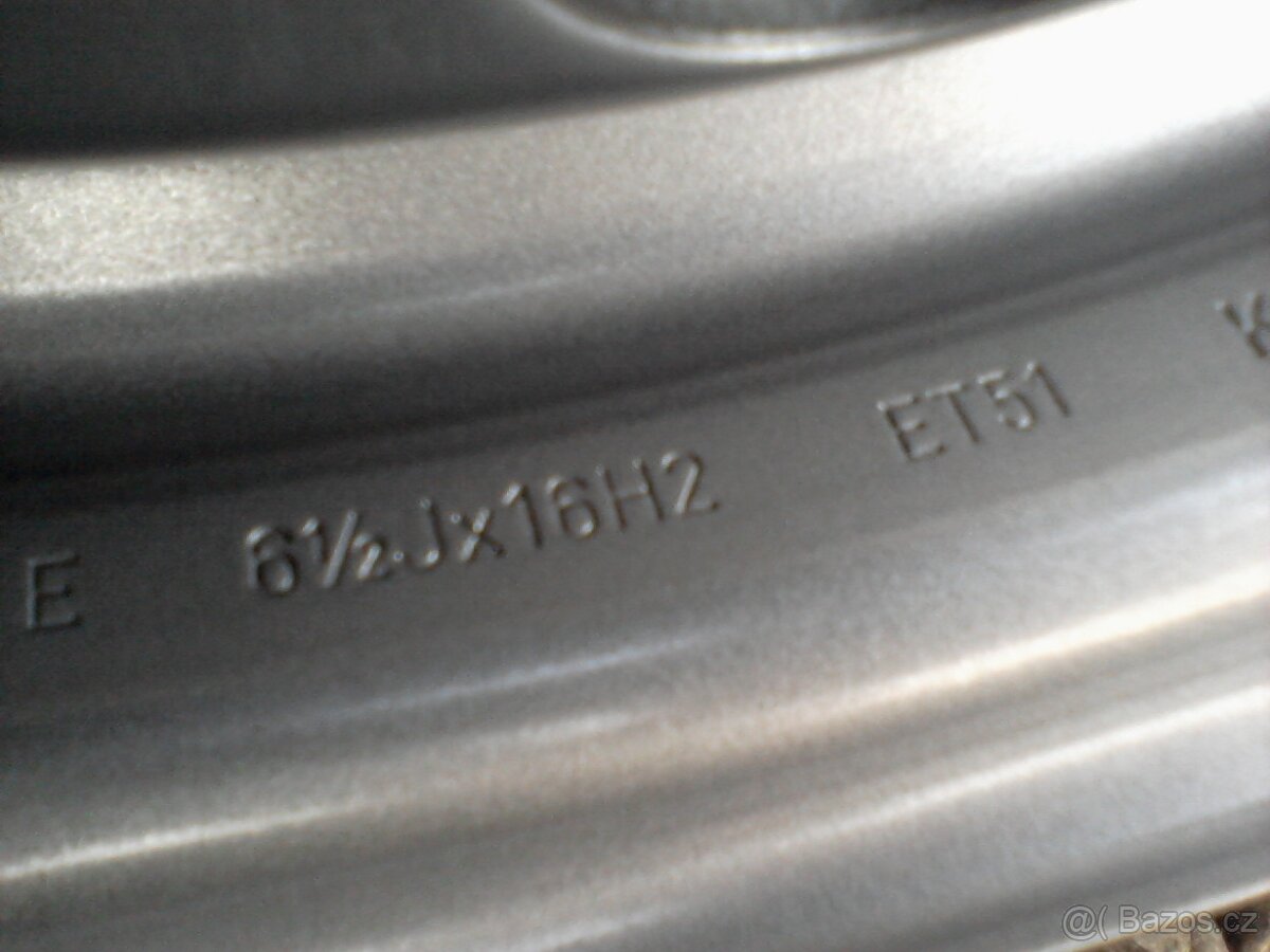 Nové 16 plechové disky VW T5,T6 Transporter,Caravelle - 8