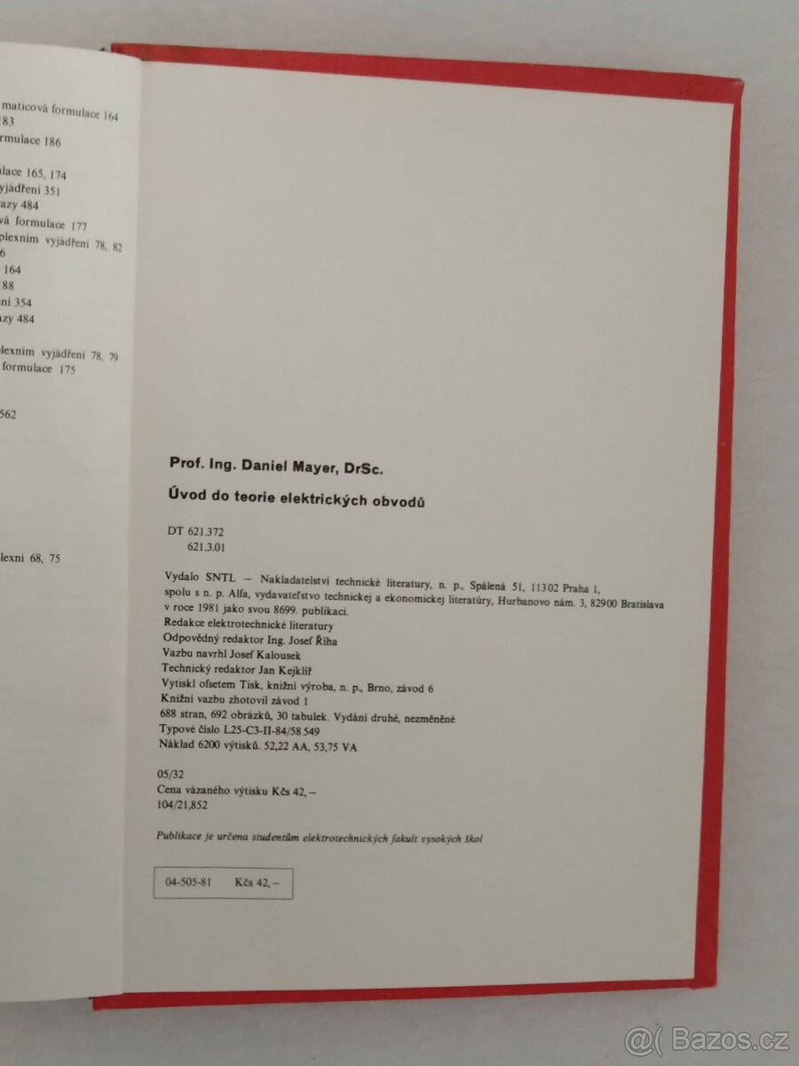 Úvod do teorie elektrických obvodů - Daniel Mayer - 8