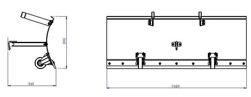 Motorový zametač ZI-KM1000 Zipper - 8
