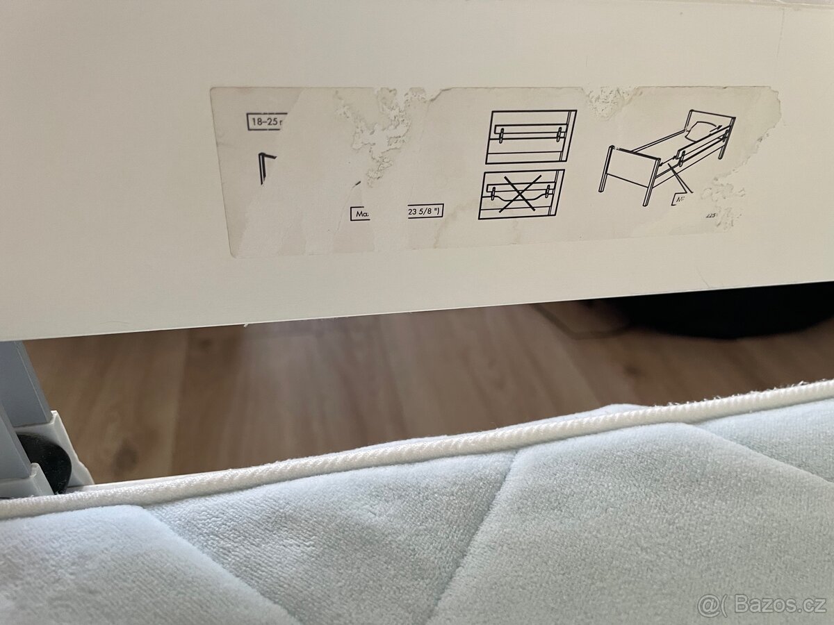Dětská postel Ikea Kritter, 160x70 cm - 8
