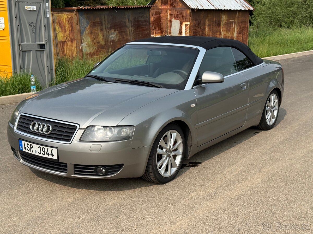 Audi A4 cabrio 3.0 - 8