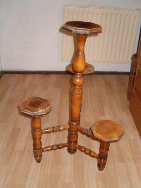 Retro poličky, stolky, slunečník, schránky, botník, suš - 8