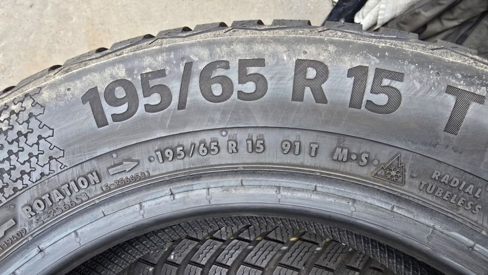 Zimní pneu 195/65R15 Continental - 8