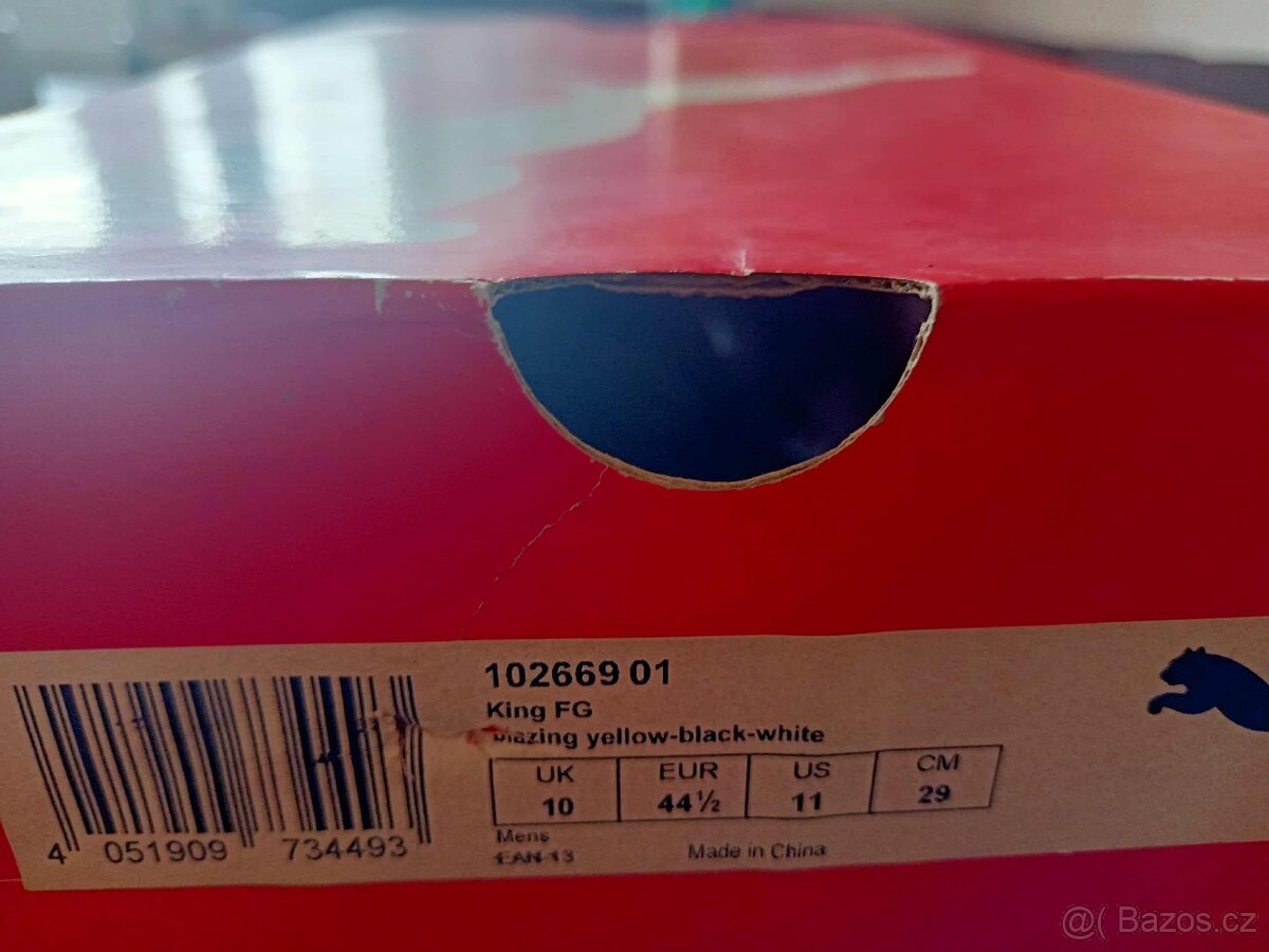 Nové kopačky PUMA KING FG - 8