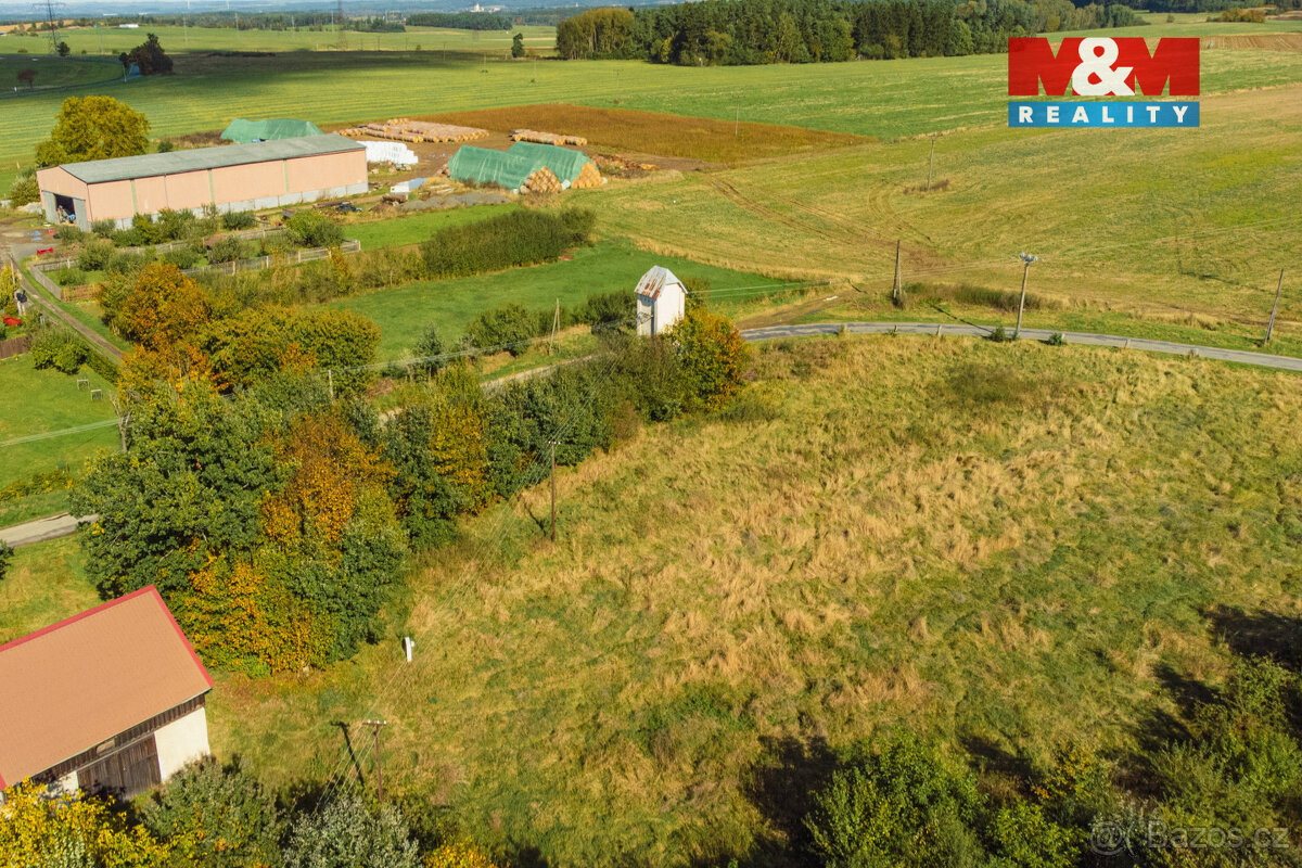 Prodej pozemku k bydlení, 1391 m², Přimda - 8