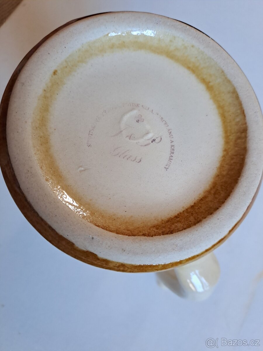 Keramické půllitry – sběratelská sada 6 ks, různé značky - 8