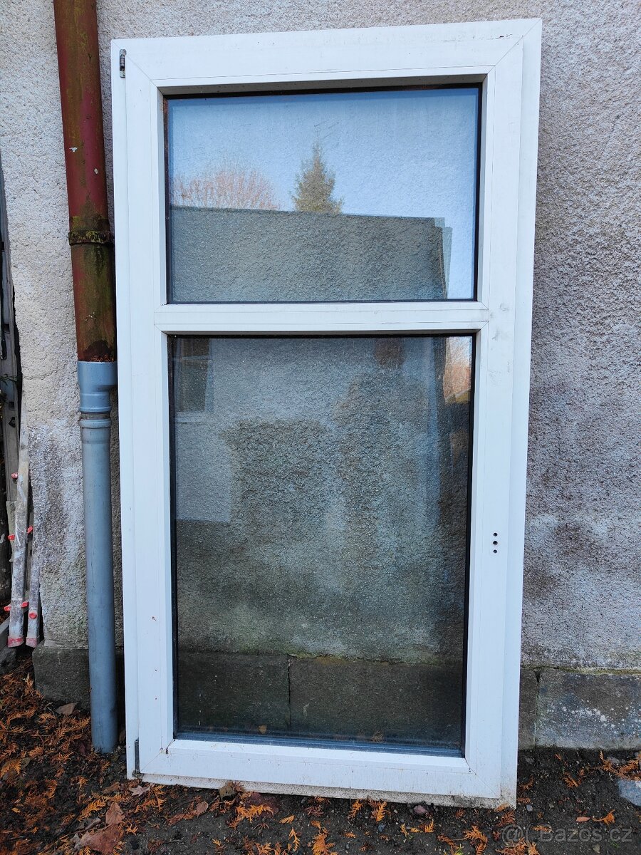 Plastová okna 4 ks Použitá 198 cm. x 106 cm. - 8