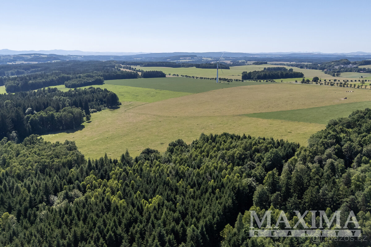 Pozemek o ploše 22432 m2 - Krásný Les, - 8