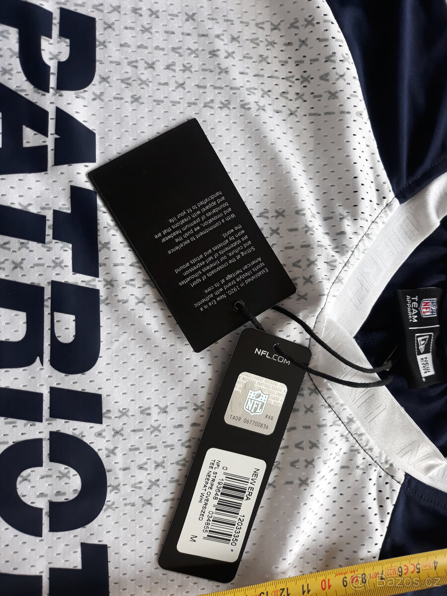 NFL New Era New England Patriots tričko - hip hop, fotbal - 8