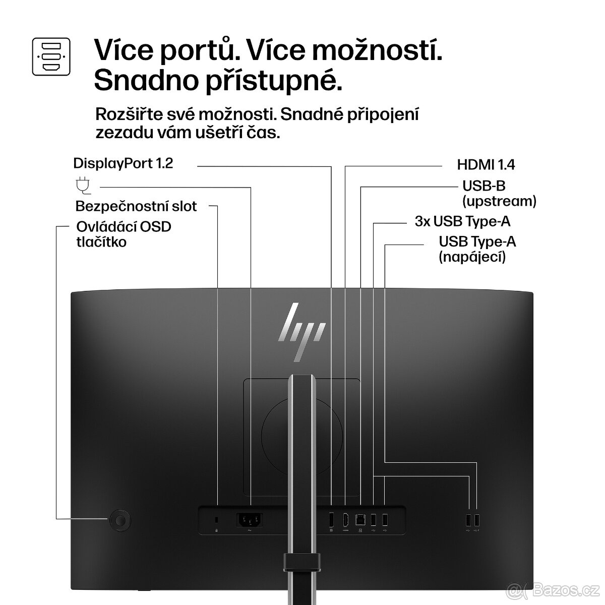 Monitor HP Series 5 Pro 24" WUXGA (524pn) | Nový | Záruka - 8
