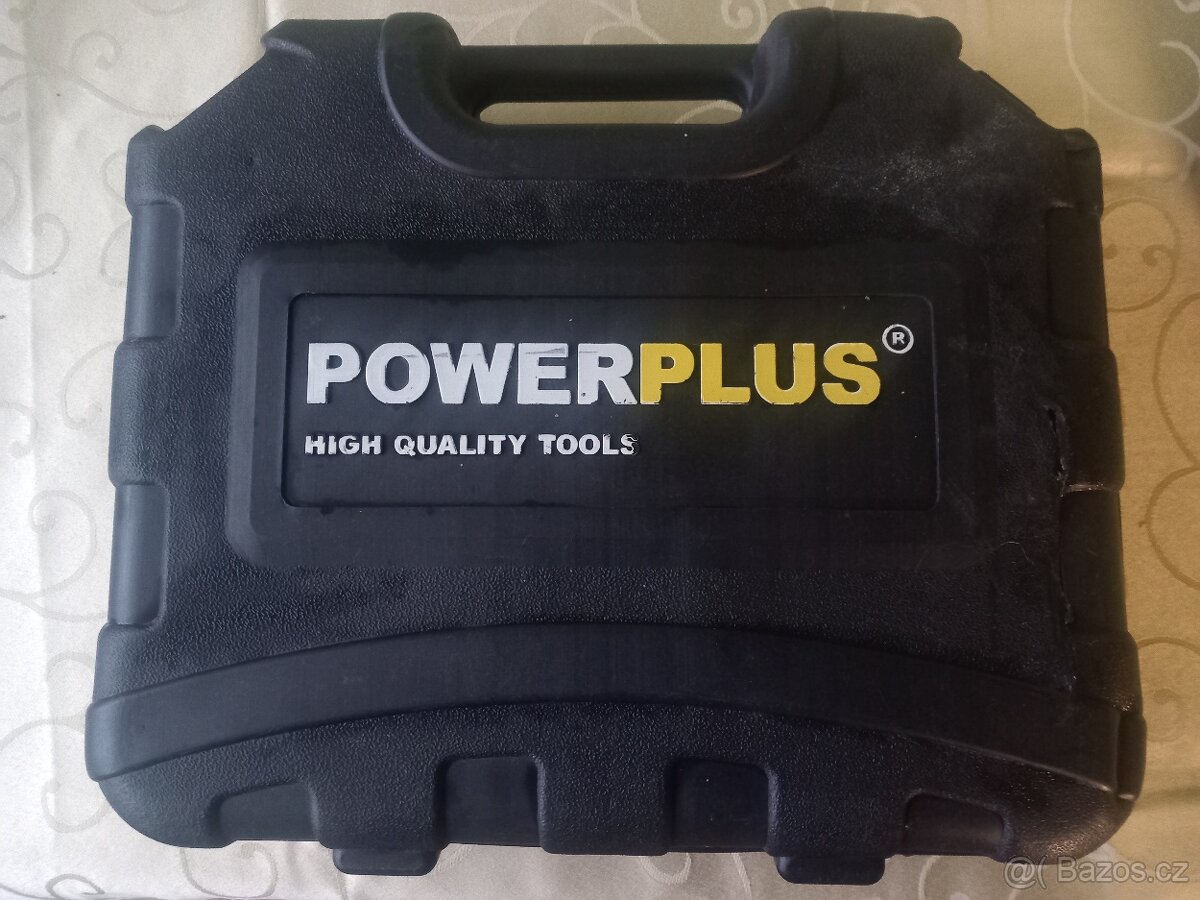PowerPlus 18V 1300mAh, 2ks + nabíječka + napájecí kabel - 8