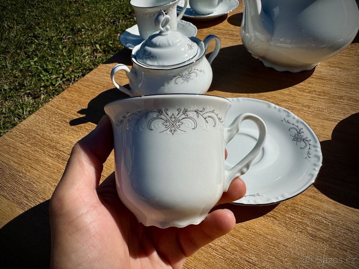 Čajová souprava Thun Constance – porcelán Bohemia Original - 8