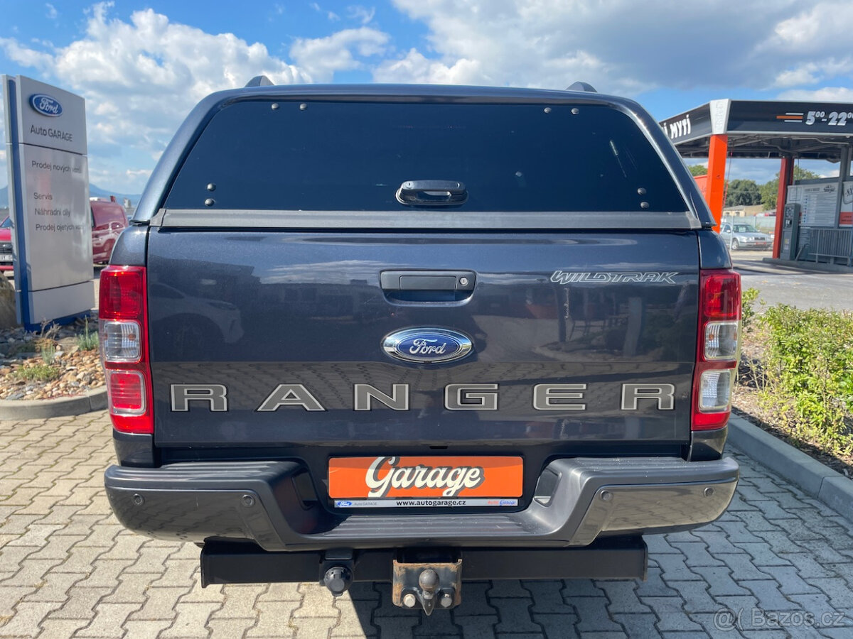 Ford Ranger 2.0 EcoBlue WildTrak ČR 1.majitel - 8