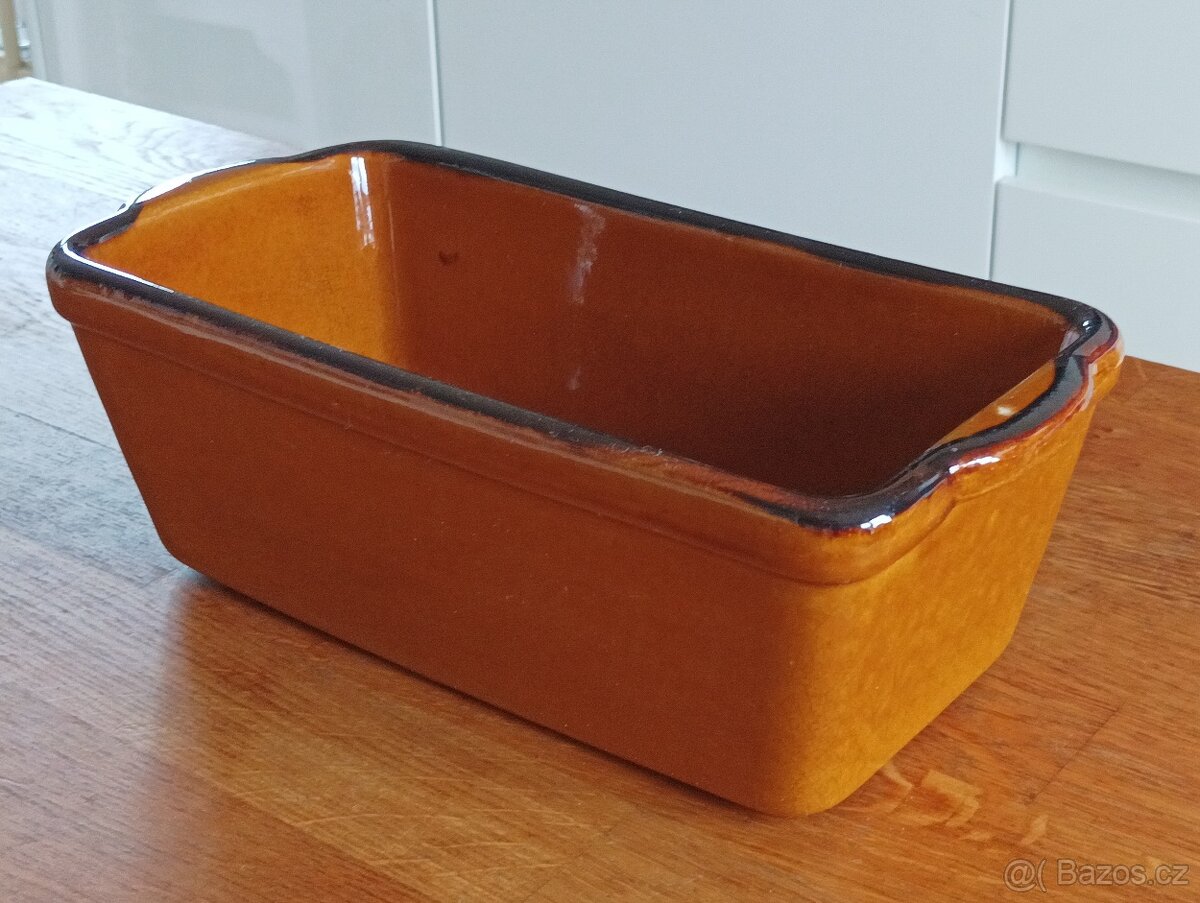 VELMI KVALITNÍ KAMENINOVÁ FRANCOUZSKÁ ZAPÉKACÍ FORMA - 8