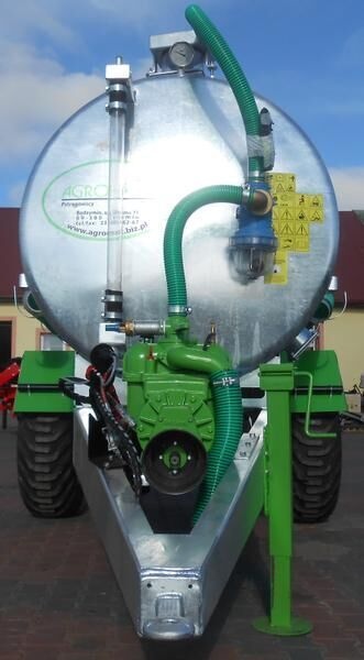 Cisterna, fekál AgroMax 5000-1 s rámem - 8