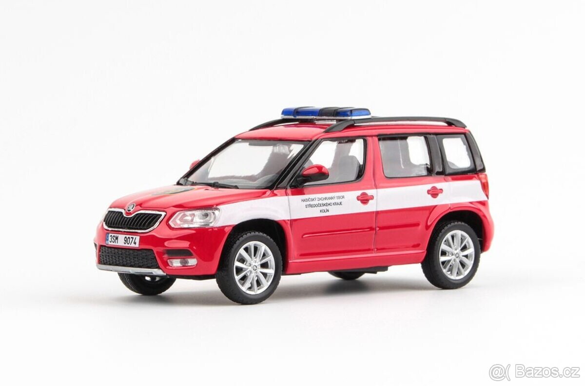 Modely hasiči 1:43 Abrex - 8