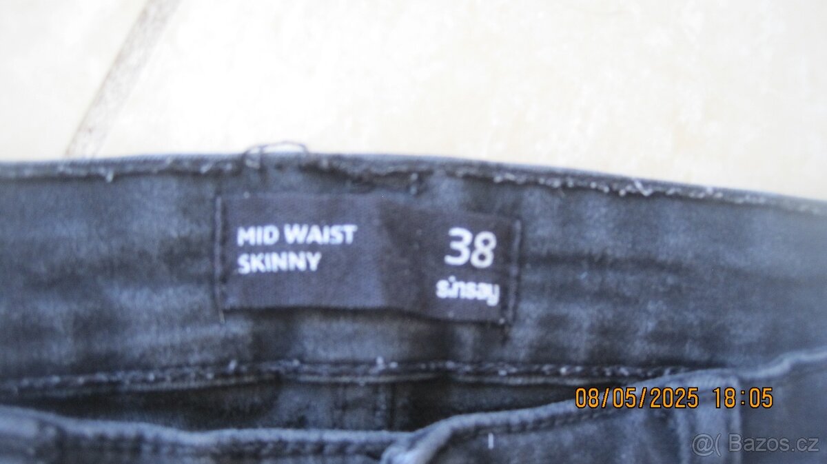 Dámské, dívčí džíny vel. XS, vel. 158/164 - 8