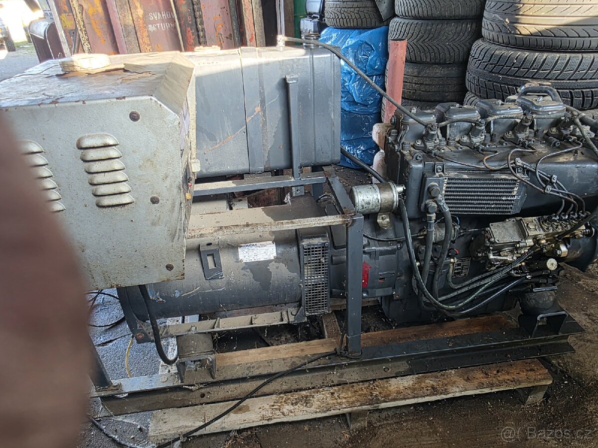 Prodám elektrocentrálu Slavia des 30a 30kw - 8