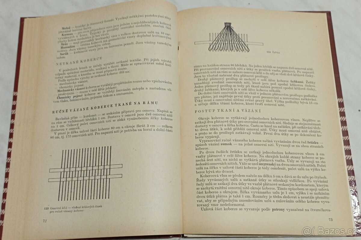 Kniha Ruční tkaní - 8