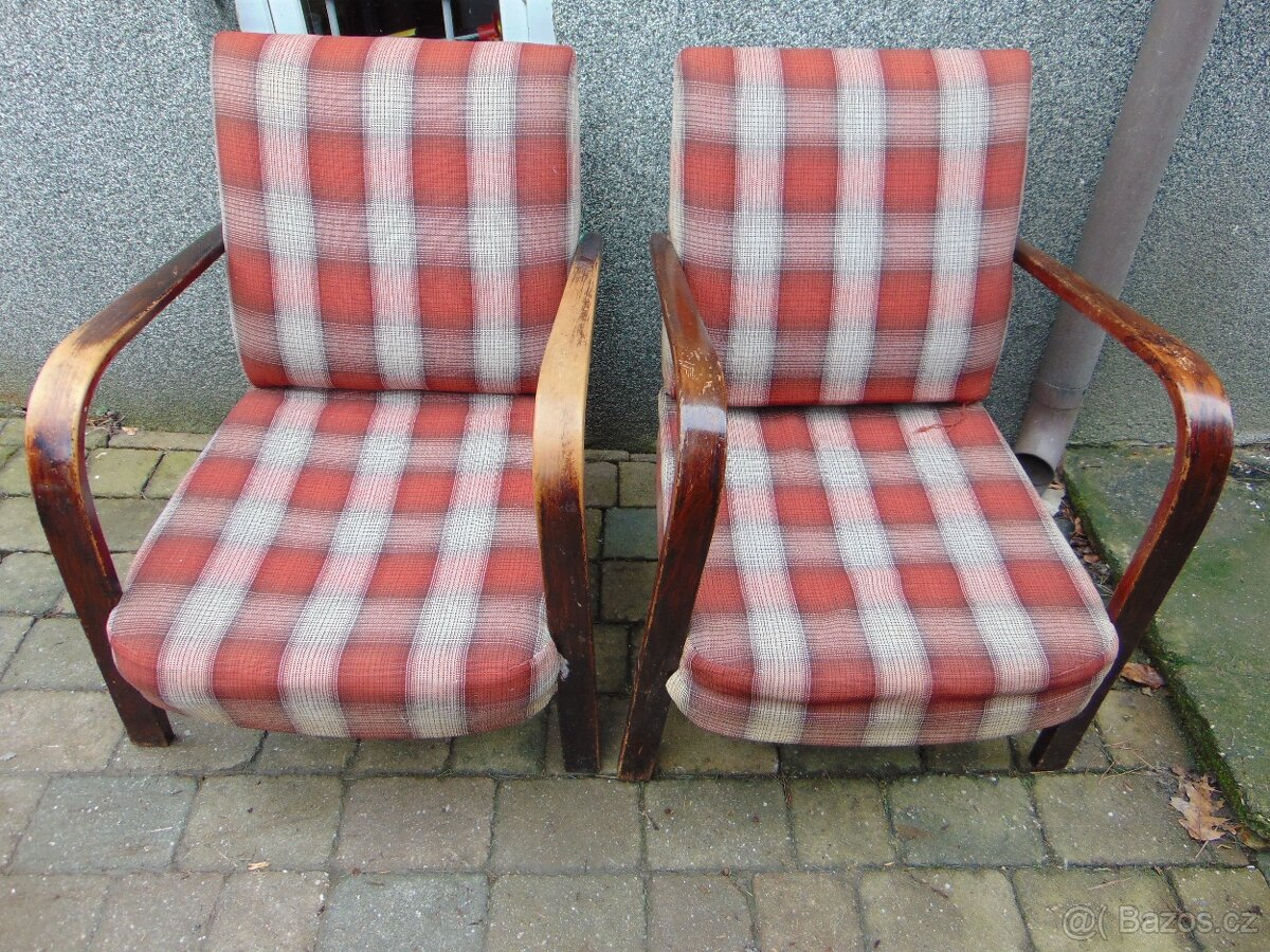 Retro křesla + stůl - 8