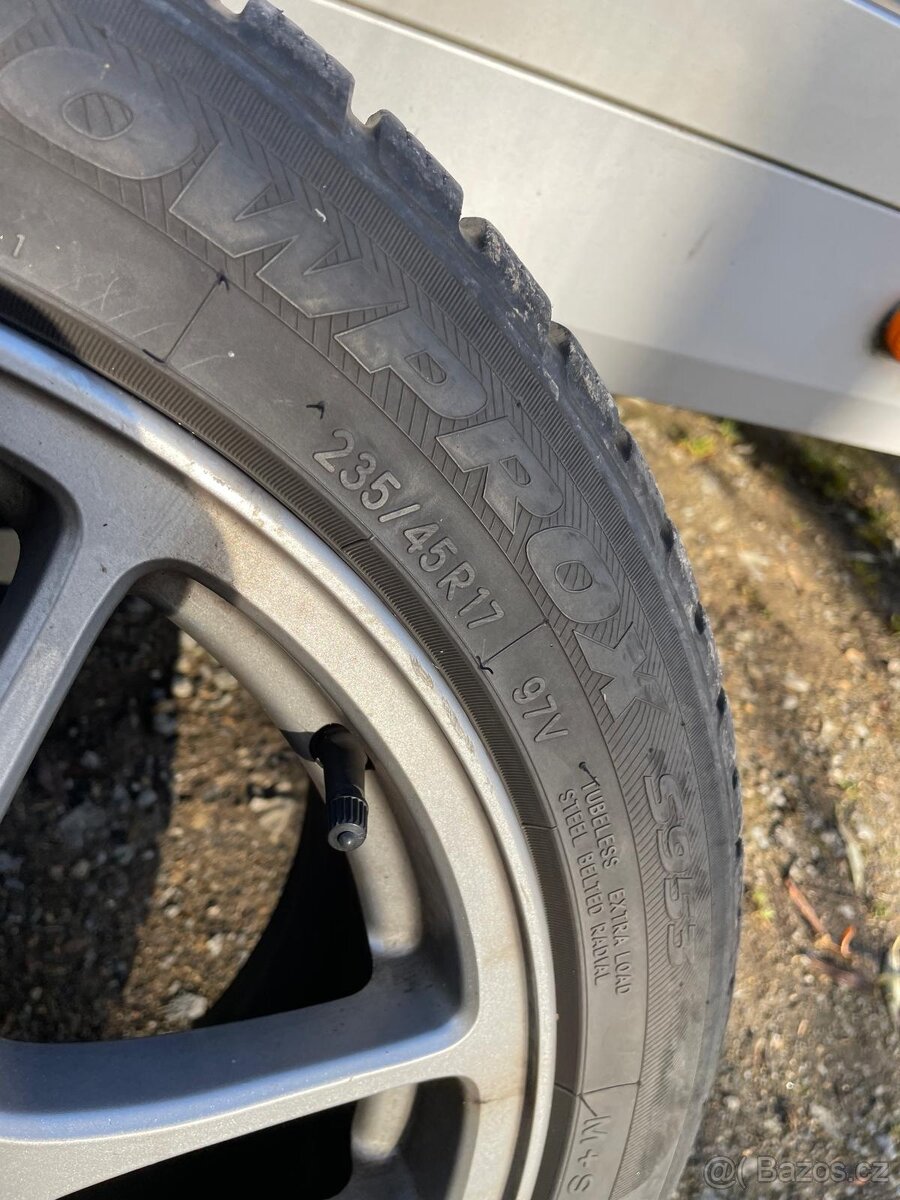 Enkei alu kola zimní pneu 235/45 R17 - 8