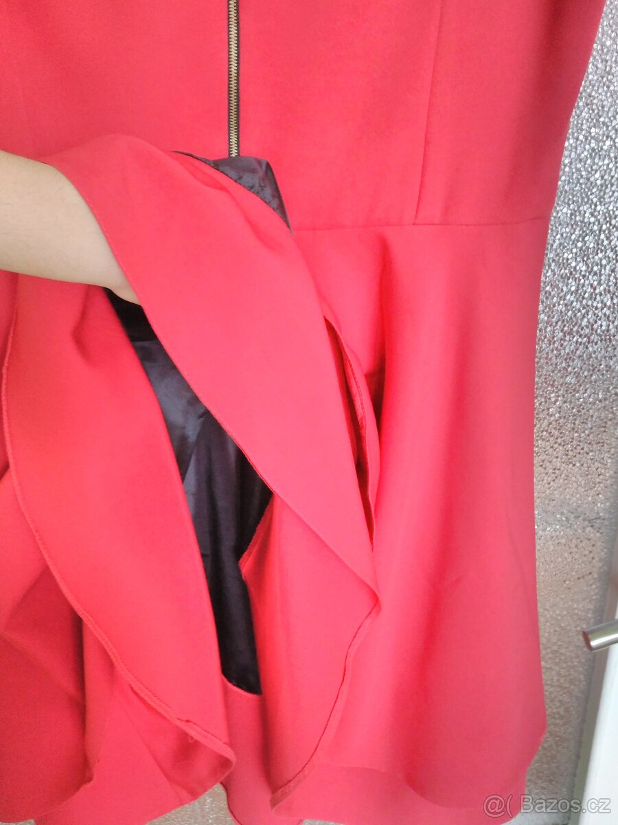 Dámské společenské šaty Zebra 46-50 - 8