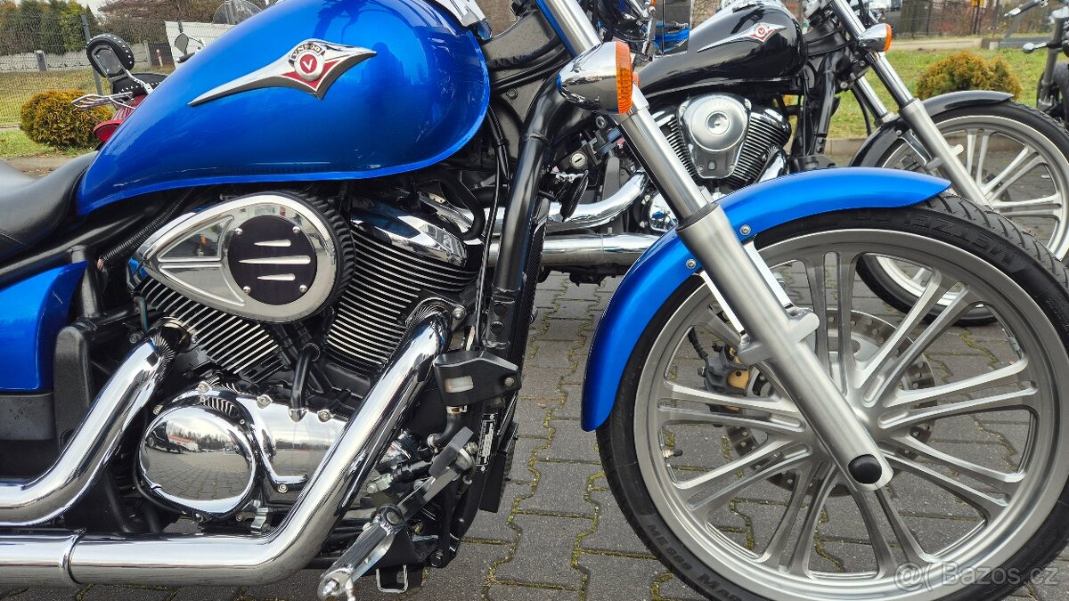 5000km kawasaki vulcan 900 vance hines - 8