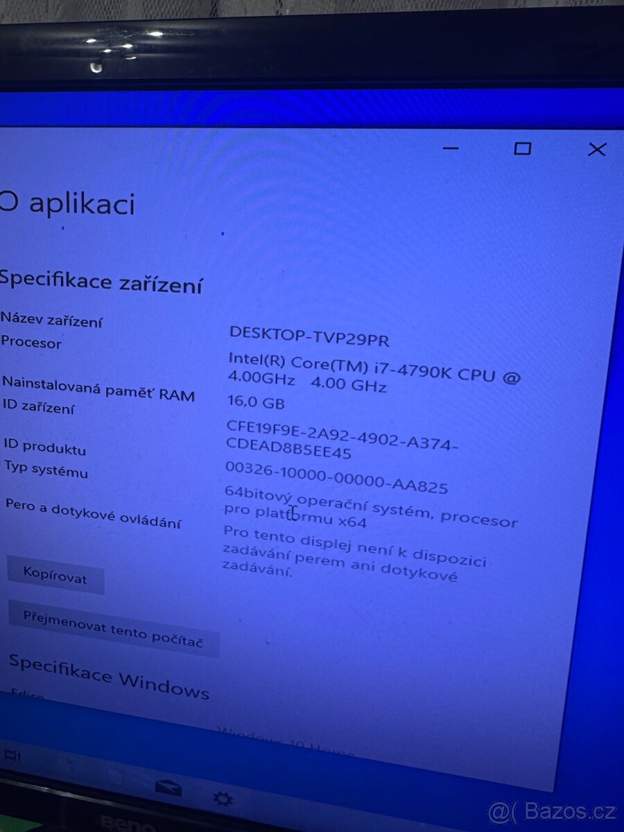 i7-4790k,16GB DDR3,GTX 1070,256gb ssd - 8