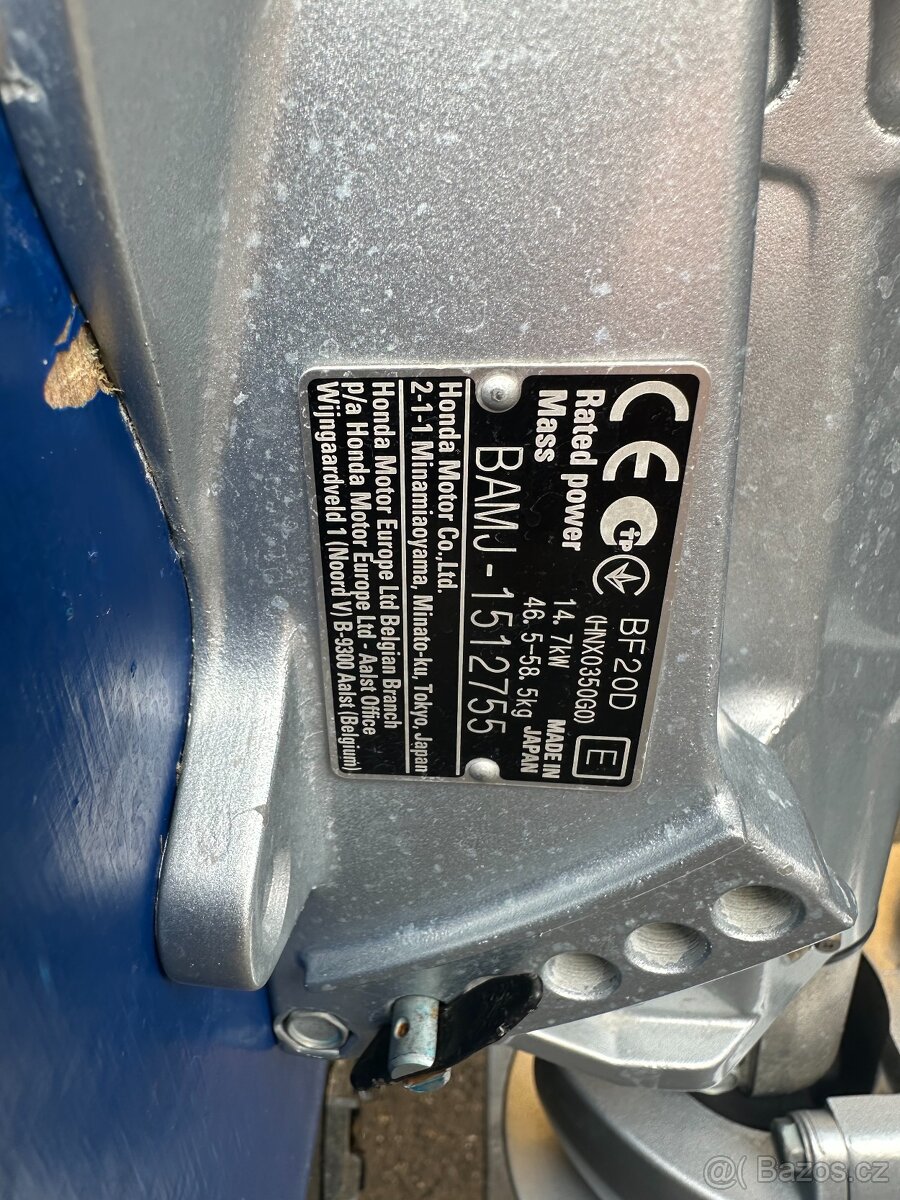 Motorový člun ZODIAC ZOOM s motorem HONDA BF20 - 8