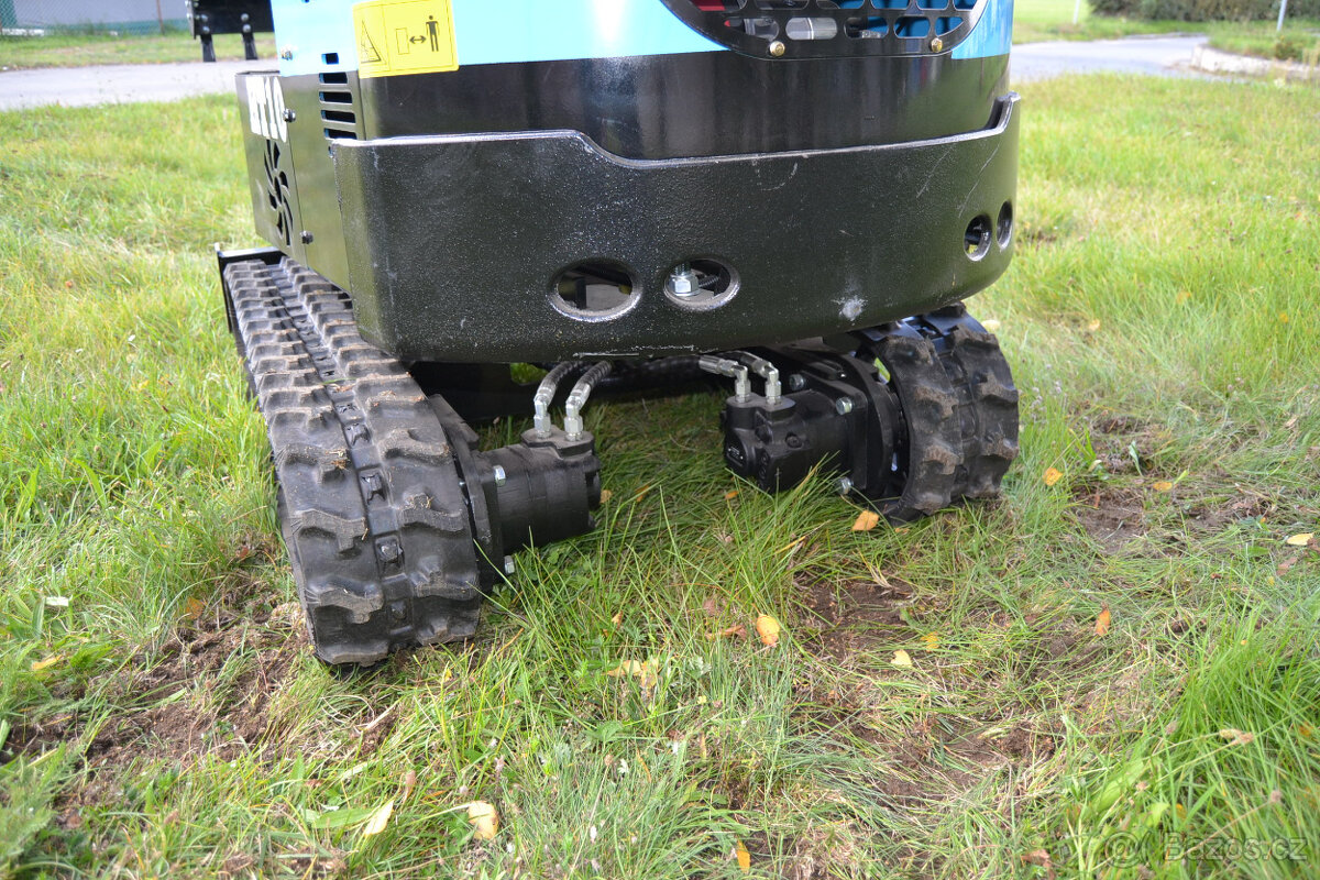 miniBagr zethos HT 1000kg nekonečná otoč naftový 11koní - 8