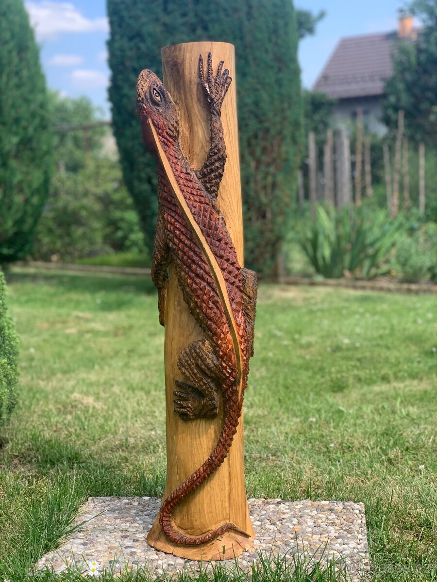 Dřevěná socha - 8