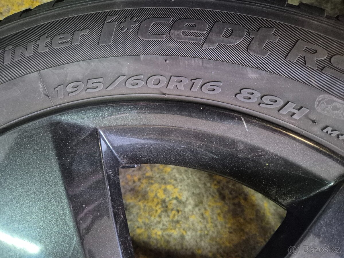 5x100 195/60 R16 - 8