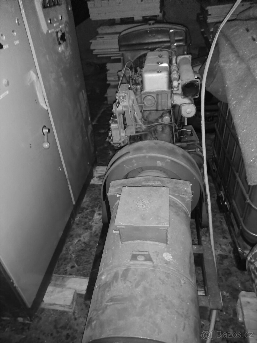 ČKD - MEZ FRENŠTÁT 50 KVA generátor elektro - 8