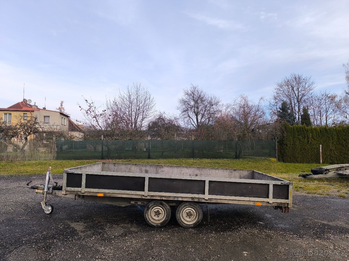 Přívěs Agados Adam S, 2600kg,sklopný+nájezdy. - 8