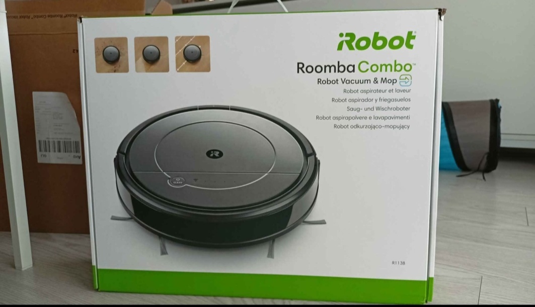 Robotický vysavač + mop iRobot Roomba Combo - 8