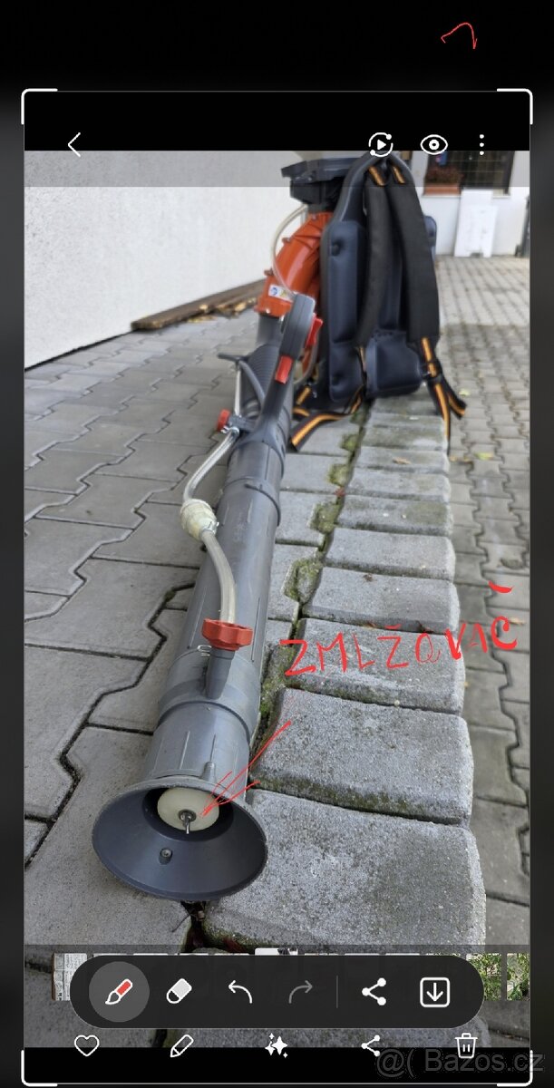 Motorový rosič i zmlžovač - 8