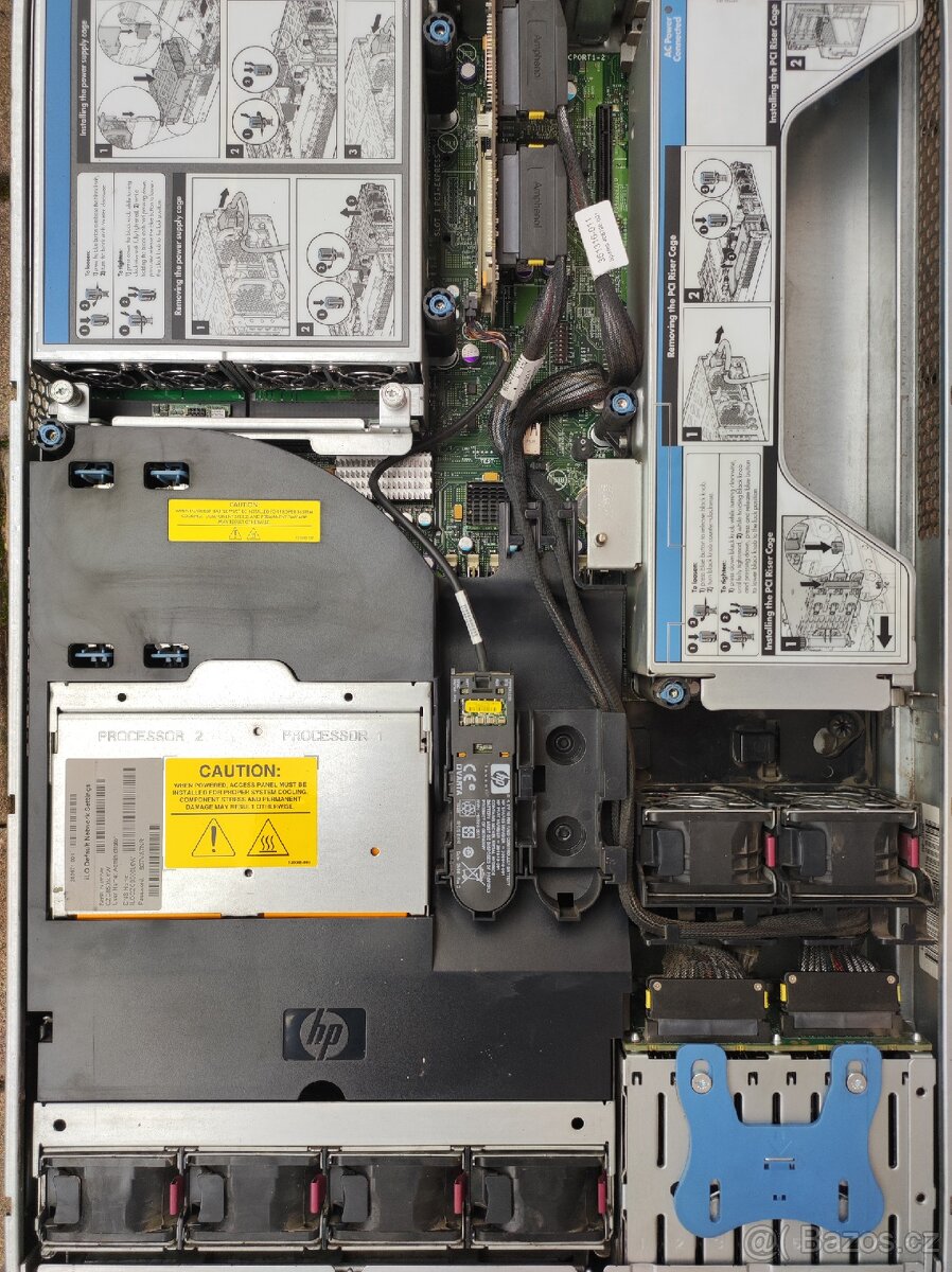 HP rack server Proliant DL380 G5, 6 disků, 28GB RAM - 8